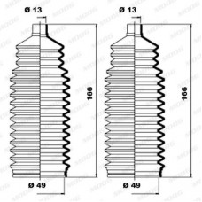 Φισούνα/Στεγανοποίηση TOYOTA AVENSIS 2000 - 2003 ( T220 ) MOOG K150171