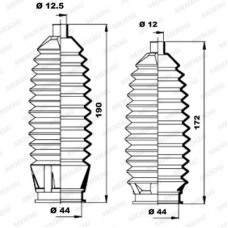 Φισούνα/Στεγανοποίηση HONDA HRV 2001 - 2005 ( GH ) MOOG K150185