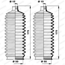 Φισούνα/Στεγανοποίηση TOYOTA LAND CRUISER 2003 - 2009 ( J120 ) MOOG K150189