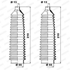 Φισούνα/Στεγανοποίηση FIAT STILO 2001 - 2006 ( 192 ) MOOG K150217