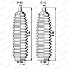 Φισούνα/Στεγανοποίηση NISSAN ALMERA 2000 - 2002 ( N16 ) MOOG K150243