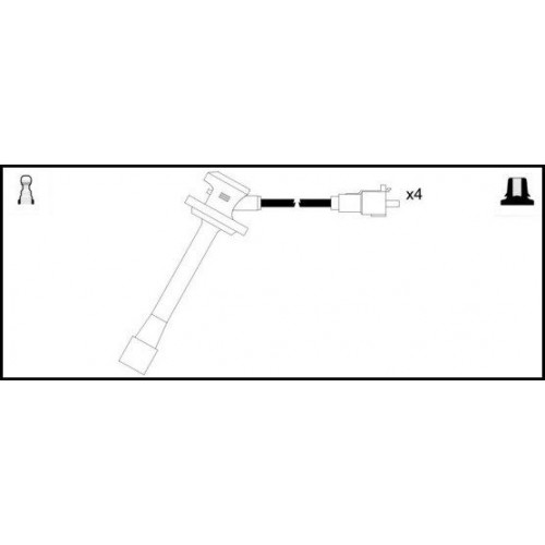 Μπουζοκαλώδιο / Εξαρτήματα Σύνδεσης TOYOTA AVENSIS 2000 - 2003 ( T220 ) LUCAS LUC4342