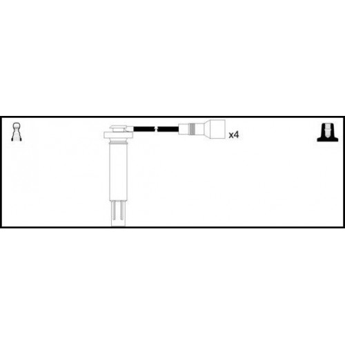 Μπουζοκαλώδιο / Εξαρτήματα Σύνδεσης SUBARU FORESTER 2000 - 2002 ( SF ) LUCAS LUC4496