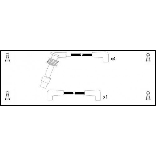 Μπουζοκαλώδιο / Εξαρτήματα Σύνδεσης OPEL VECTRA 1989 - 1992 ( A ) LUCAS LUC4587 Μπουζοκαλώδιο / Εξαρτήματα Σύνδεσης OPEL VECTRA 1989 - 1992 ( A ) LUCAS LUC4587