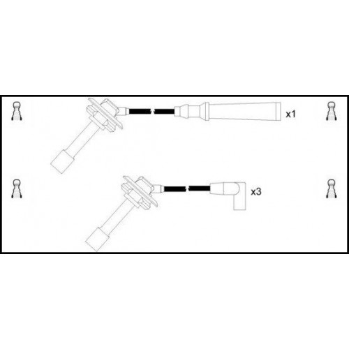 Μπουζοκαλώδιο / Εξαρτήματα Σύνδεσης SUBARU FORESTER 2000 - 2002 ( SF ) LUCAS LUC4627