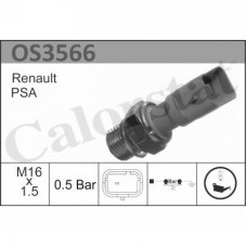 Διακόπτης (βαλβίδα) πίεσης λαδιού NISSAN MICRA 2000 - 2003 ( K11 ) CALORSTAT by Vernet OS3566