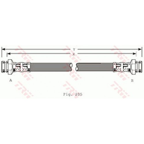 Μαρκούτσια Φρενων MITSUBISHI PAJERO 1983 - 1991 TRW PHA183