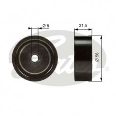 Τροχαλία παρέκκλισης & ενδιάμεσος τροχός RENAULT CLIO 2001 - 2005 GATES T36122