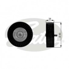Τροχαλία παρέκκλισης & ενδιάμεσος τροχός MERCEDES C CLASS 2000 - 2003 ( W203 ) GATES T36123