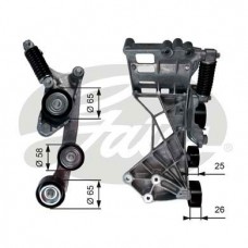 Τεντωτήρας MERCEDES A CLASS 2004 - 2008 ( W169 ) GATES T39136