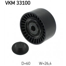 Τροχαλία παρέκκλισης & ενδιάμεσος τροχός PEUGEOT 206 2000 - 2008 ( CC ) SKF VKM 33100