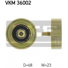 Τροχαλία παρέκκλισης & ενδιάμεσος τροχός RENAULT CLIO 1990 - 1994 SKF VKM 36002
