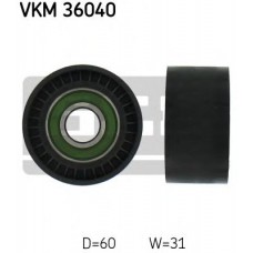 Τροχαλία παρέκκλισης & ενδιάμεσος τροχός RENAULT LAGUNA 2001 - 2005 ( BG ) ( KG ) SKF VKM 36040