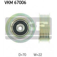Τροχαλία παρέκκλισης & ενδιάμεσος τροχός DAIHATSU SIRION 2006 - ( M300 ) ( M301 ) SKF VKM 67006