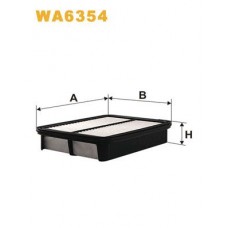 Φίλτρο αέρα TOYOTA COROLLA 1992 - 1997 ( AE100 ) WIX FILTERS WA6354