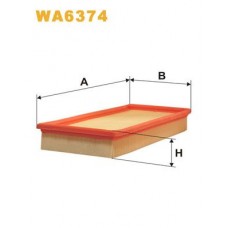 Φίλτρο αέρα TOYOTA CARINA 1992 - 1995 E ( T190 ) WIX FILTERS WA6374