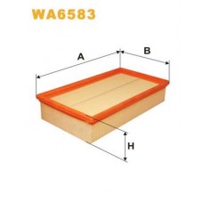 Φίλτρο αέρα FORD TRANSIT 1995 - 2000 ( EA_ ) WIX FILTERS WA6583