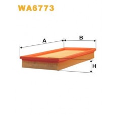 Φίλτρο αέρα VW GOLF 2004 - 2008 ( Mk5 ) WIX FILTERS WA6773
