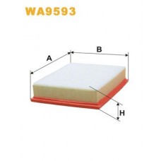 Φίλτρο αέρα RENAULT LAGUNA 2007 - 2012 WIX FILTERS WA9593