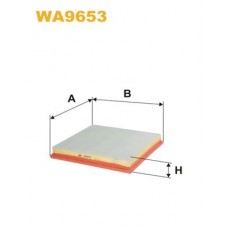 Φίλτρο αέρα OPEL ASTRA 2010 - 2013 ( J ) WIX FILTERS WA9653