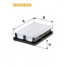 Φίλτρο αέρα MAZDA 3 2014 - 2016 ( BM ) WIX FILTERS 0