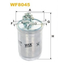 Φίλτρο καυσίμων VW GOLF 1984 - 1992 ( Mk2 ) WIX FILTERS WF8045