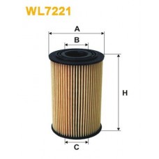 Φίλτρο λαδιού BMW Z3 1996 - 2003 ( E36/8 ) WIX FILTERS WL7221