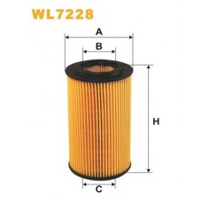 Φίλτρο λαδιού OPEL ASTRA 1998 - 2004 ( G ) WIX FILTERS WL7228