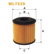 Φίλτρο λαδιού SMART FORTWO 2004 - 2007 ( 450 ) WIX FILTERS WL7239