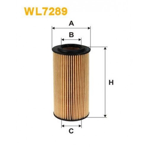 Φίλτρο λαδιού MERCEDES E CLASS 2002 - 2006 ( W211 ) WIX FILTERS WL7289