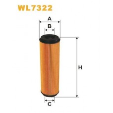 Φίλτρο λαδιού MERCEDES C CLASS 2000 - 2003 ( W203 ) WIX FILTERS WL7322