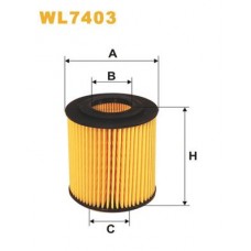 Φίλτρο λαδιού BMW X3 2004 - 2007 ( Ε83 ) WIX FILTERS WL7403