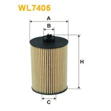 Φίλτρο λαδιού MERCEDES A CLASS 2004 - 2008 ( W169 ) WIX FILTERS WL7405
