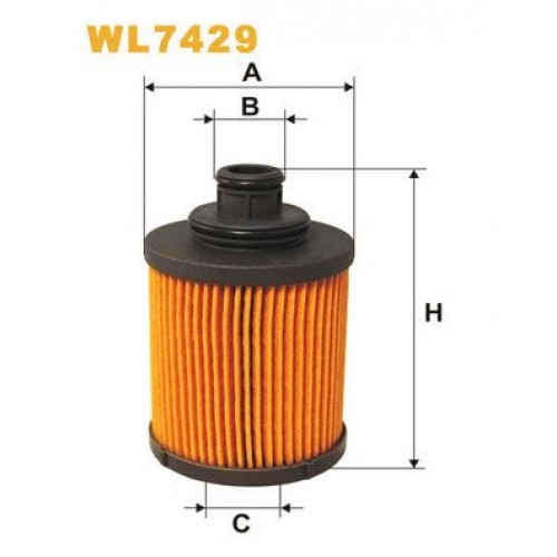 Φίλτρο λαδιού SUZUKI SWIFT 2006 - 2008 ( RS ) WIX FILTERS WL7429