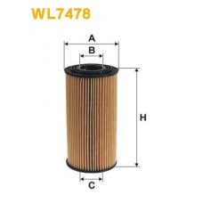Φίλτρο λαδιού HYUNDAI SANTA FE 2007 - 2010 ( CM ) WIX FILTERS WL7478