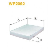 Φίλτρο αέρα εσωτερικού χώρου SEAT Mii 2013 - WIX FILTERS WP2092