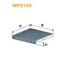 Φίλτρο αέρα εσωτερικού χώρου SMART FORTWO 2014 - WIX FILTERS 0