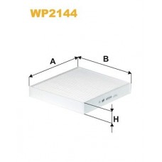 Φίλτρο αέρα εσωτερικού χώρου SUZUKI VITARA 2015 - WIX FILTERS 0