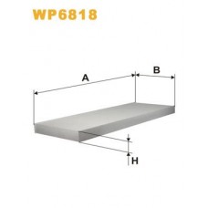 Φίλτρο αέρα εσωτερικού χώρου OPEL VECTRA 1989 - 1992 ( A ) WIX FILTERS WP6818