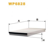 Φίλτρο αέρα εσωτερικού χώρου OPEL ASTRA 2004 - 2007 ( H ) WIX FILTERS WP6828
