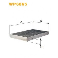 Φίλτρο αέρα εσωτερικού χώρου AUDI 100 1982 - 1991 ( 44 ) ( 44Q ) ( C3 ) WIX FILTERS WP6865