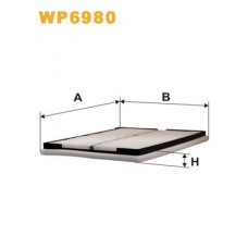 Φίλτρο αέρα εσωτερικού χώρου NISSAN PRIMERA 1996 - 1999 ( P11 ) WIX FILTERS WP6980