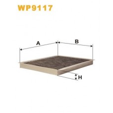 Φίλτρο αέρα εσωτερικού χώρου FIAT BRAVO 2007 - 2011 WIX FILTERS WP9117