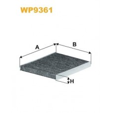 Φίλτρο αέρα εσωτερικού χώρου FORD FIESTA 2008 - 2013 ( Mk6 )( JA8 ) WIX FILTERS WP9361