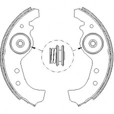 Θερμουίτ/Σιαγώνα SEAT GREDOS / MALAGA 1986 - 1992 ( 023A ) WOKING Z4015.01