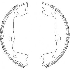 Χειρόφρενο OPEL KADETT 1984 - 1994 ( E ) WOKING Z4651.00