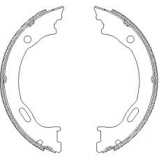 Χειρόφρενο MERCEDES M-CLASS 1998 - 2002 ( W163 ) WOKING Z4707.01