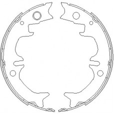 Χειρόφρενο TOYOTA CELICA 1991 - 1994 ( T180 ) WOKING Z4731.00