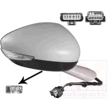 Καθρέπτης Ηλεκτρικός Θερμαινόμενος Ηλεκτρικά Ανακλινόμενος Βαφόμενος Με Φλας PEUGEOT 508 2012 - 2014 Δεξιά 630007581