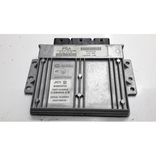 Εγκέφαλος Κινητήρα Κλειδωμένο PEUGEOT 407 2004 - 2008 ( 6D_ ) SAGEM 9654131380